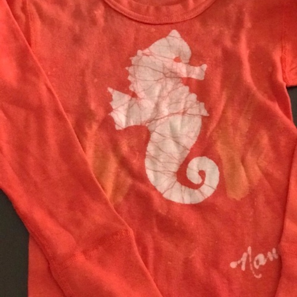 child's tie-dyed t shirt